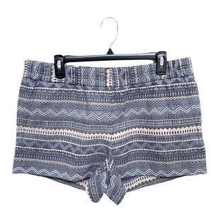 J. Crew Tribal Pattern Shorts